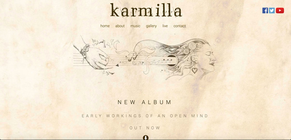Karmilla website