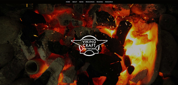 Website for the Viking Craft Network